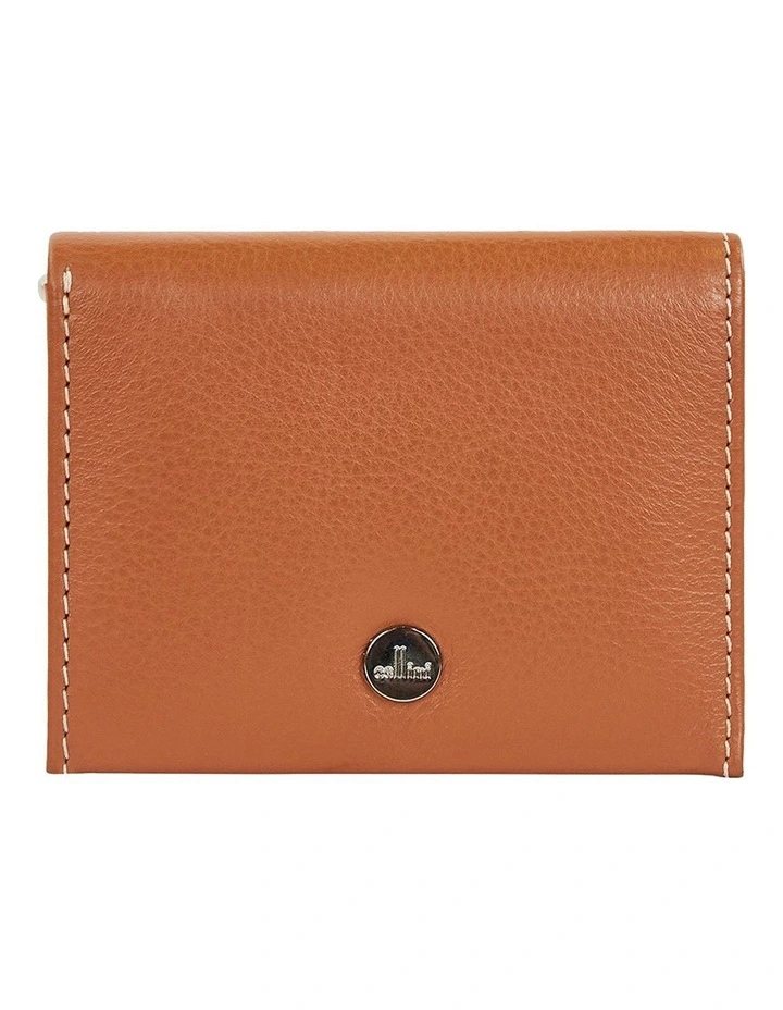 Nelson Leather CC Holder in Tan