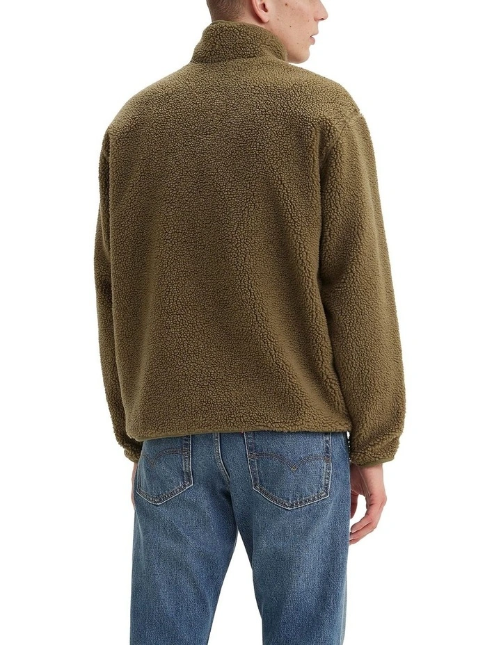 Tamalpais Sherpa Jacket in Burnt Olive