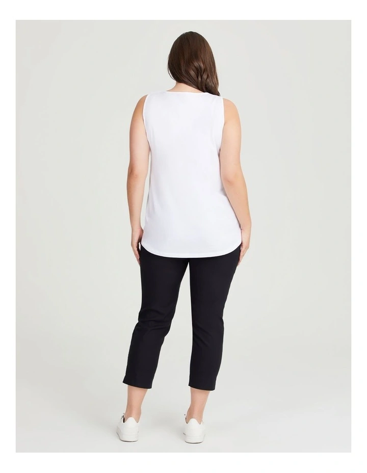 Australian Cotton Element Blouse in White