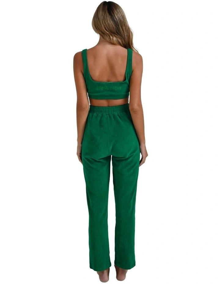 Organic Cotton Pants in Green