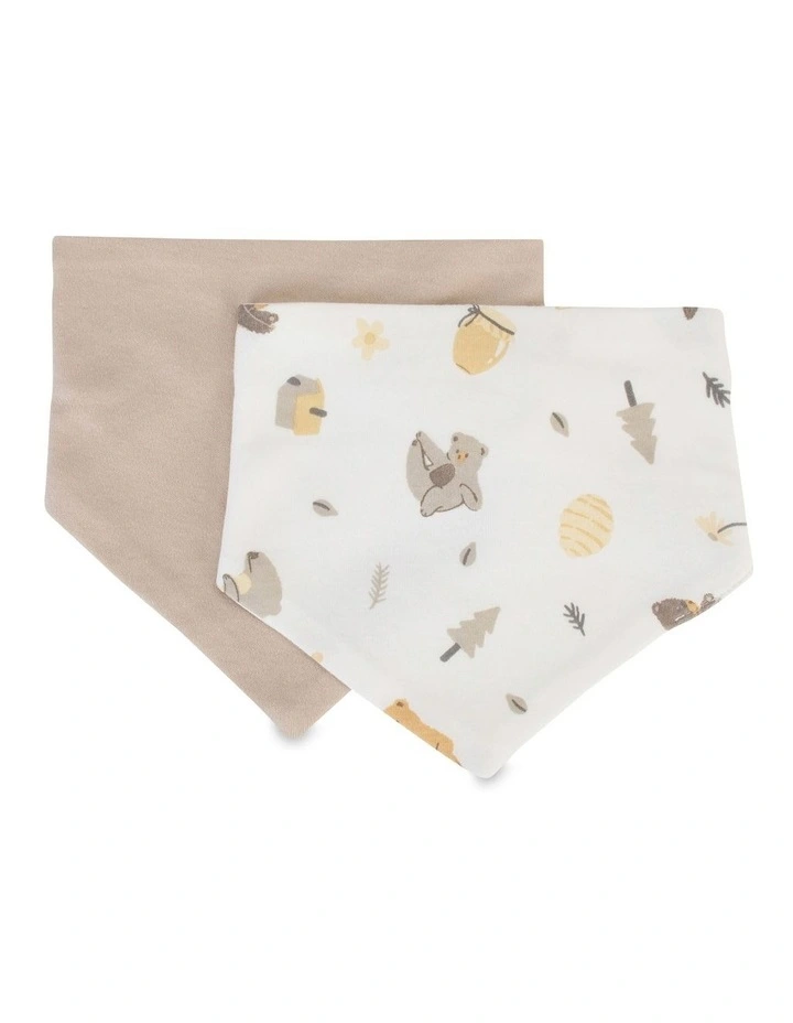 Nectar Bear Jersey Bib 2 Pack in Sand