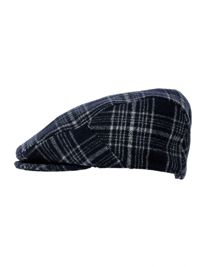 Finn Cheesecutter Cap in Blue