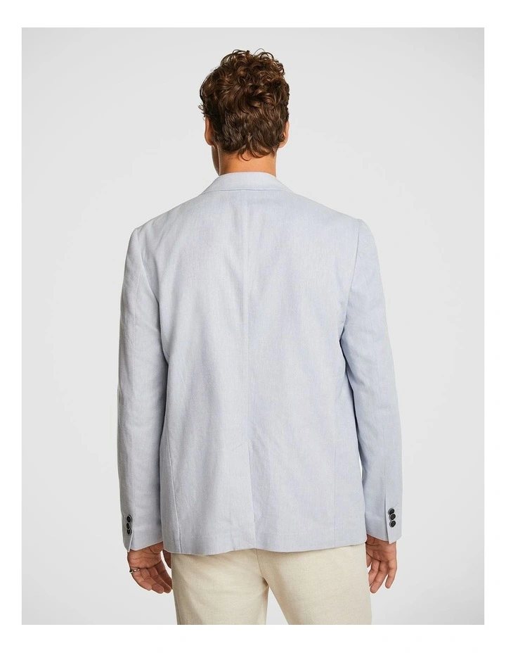 Timbo Double Breasted Blazer in Sky Blue