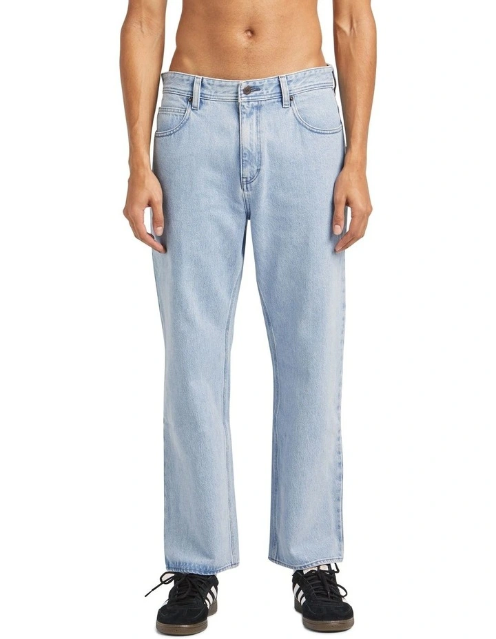 L-Four Baggy Fit Jeans in Big Step Indigo