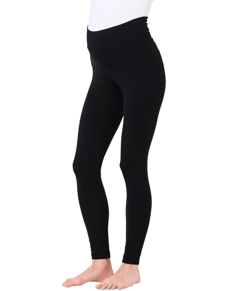 Basic Ankle Leggings in Black