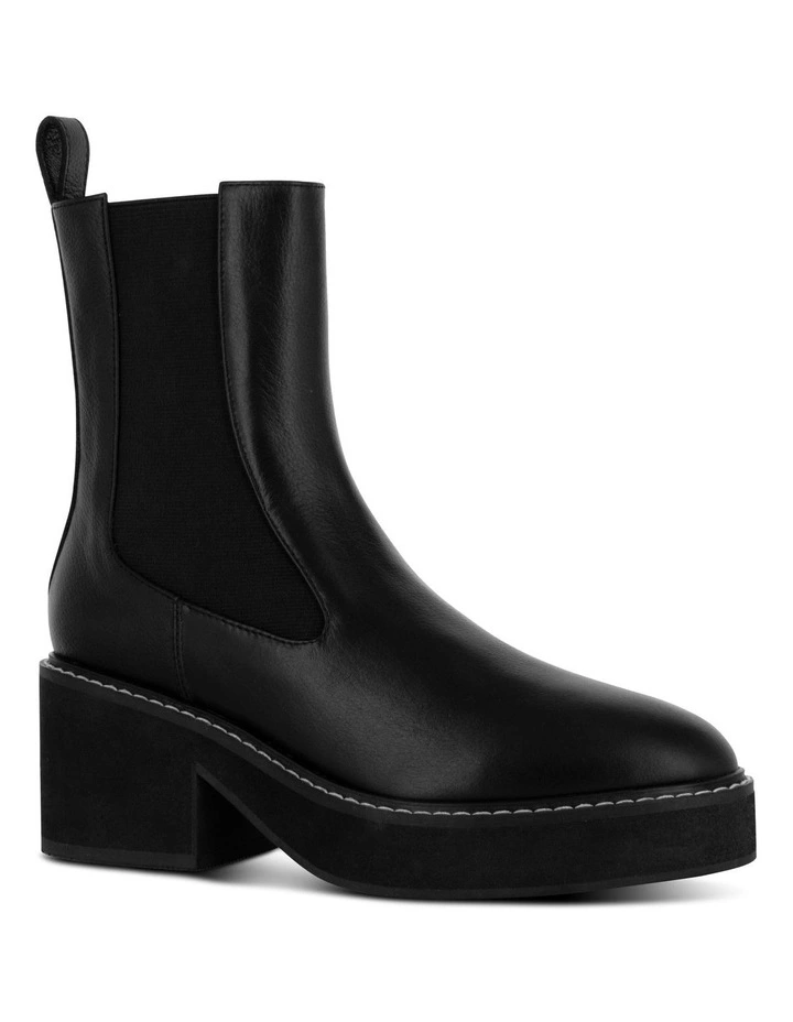 Lenny I Ankle Boots in Black