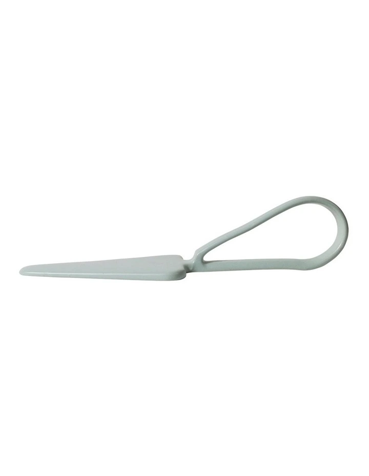 Dessert Story Cake Server 25.8x8.3cm in Pale Eucalypt