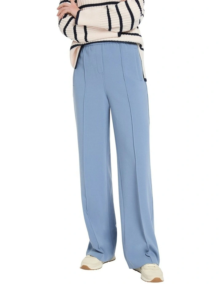 Holland Straight Leg Pant in Blue