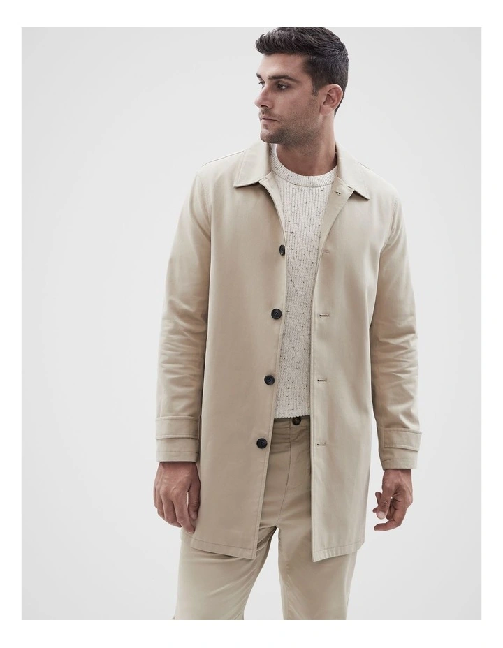 Car Coatn in Stone