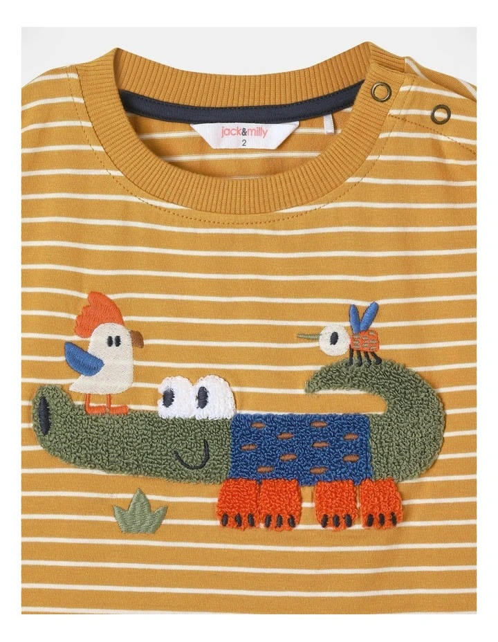 Max Long Sleeve T-Shirt in Yellow
