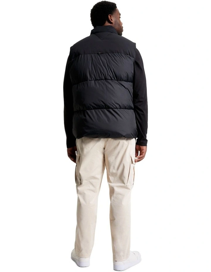 Big & Tall New York Gilet in Black
