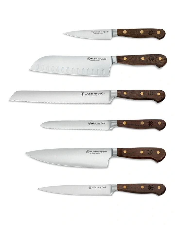 Crafter Knife Block Set 7 Piece