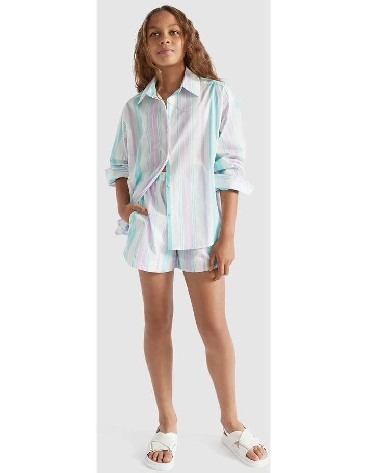 Poplin Shorts in Multi