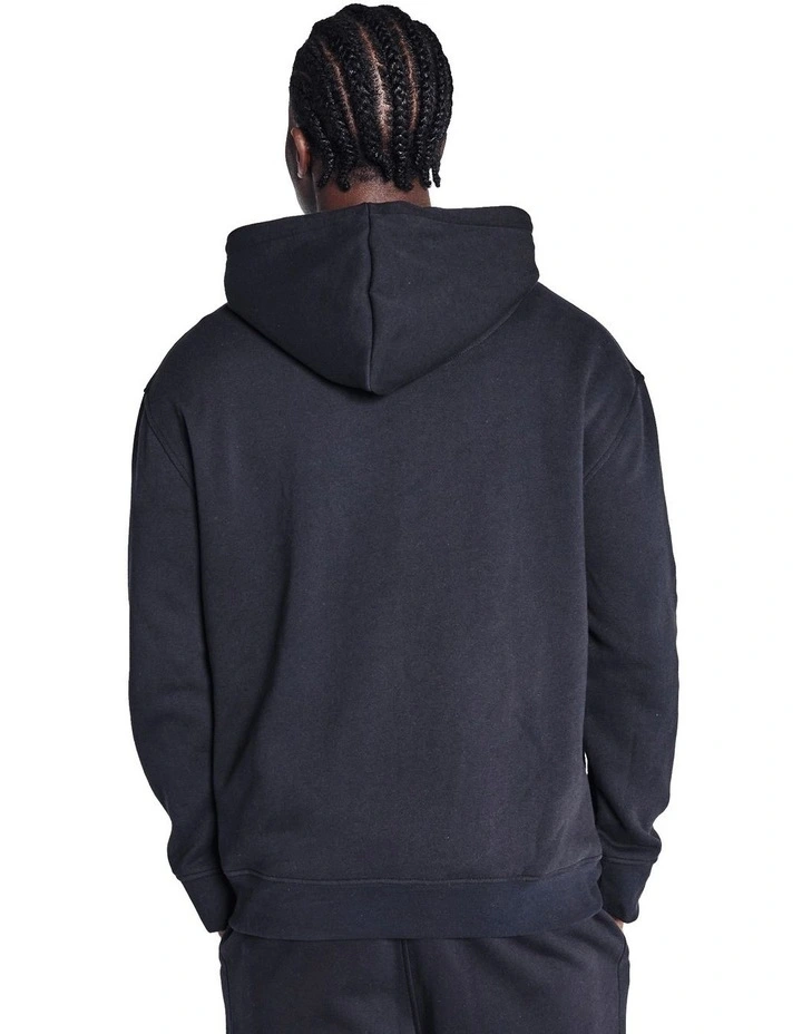 Brand Hoodie in Black