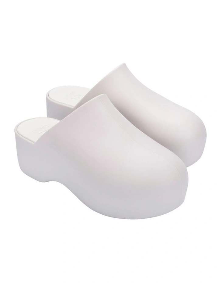 Melissa Simon Miller Bubble Clog in White