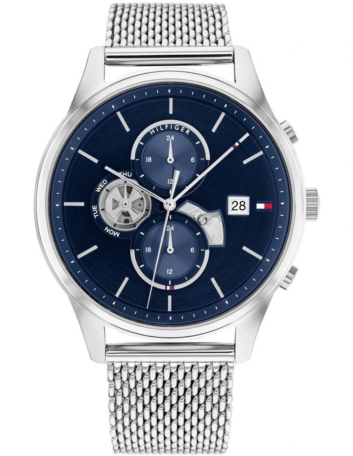 Weston Stainless Steel Watch in Navy