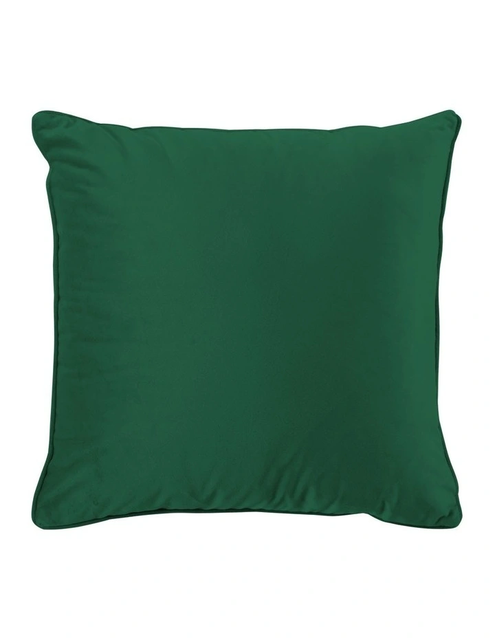 Bronte Velvet Cushion 45x45cm in Emerald Green