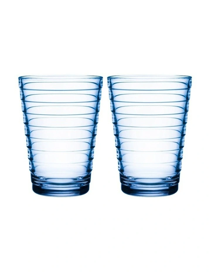 Aino Aalto Set of 2 Highball Aqua