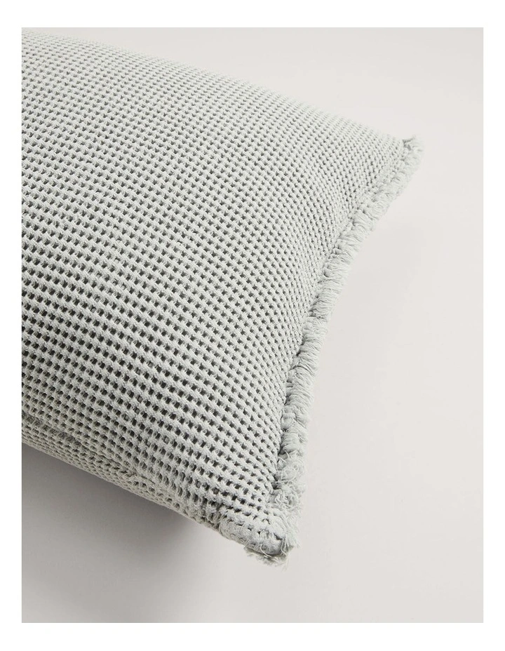 Taylor Waffle Cushion 40x60cm in Grey