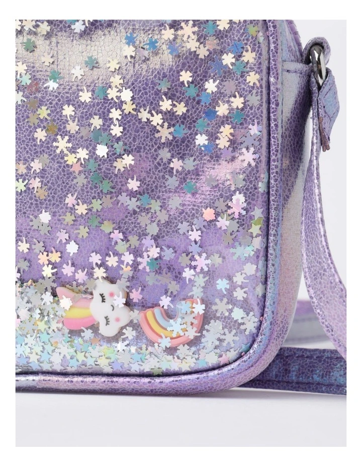 Confetti Crossbody Bag in Purple