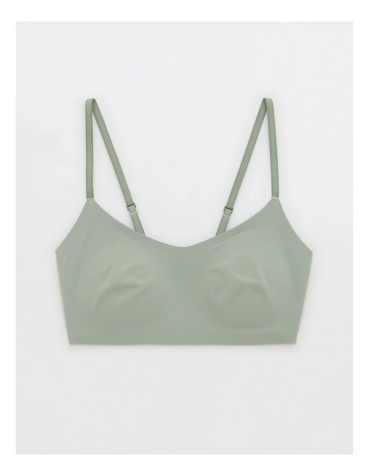 Smoothez Skinny Scoop Bralette in Sprout Green