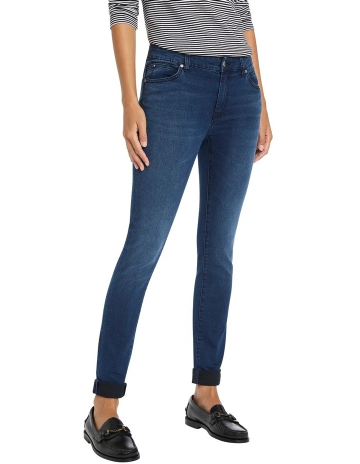 Jackie Skinny Leg Jean in Blue