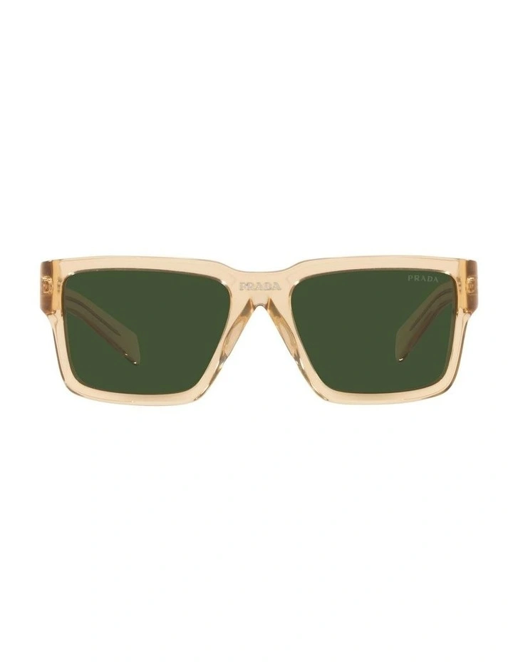 PR 09YS Yellow Sunglasses