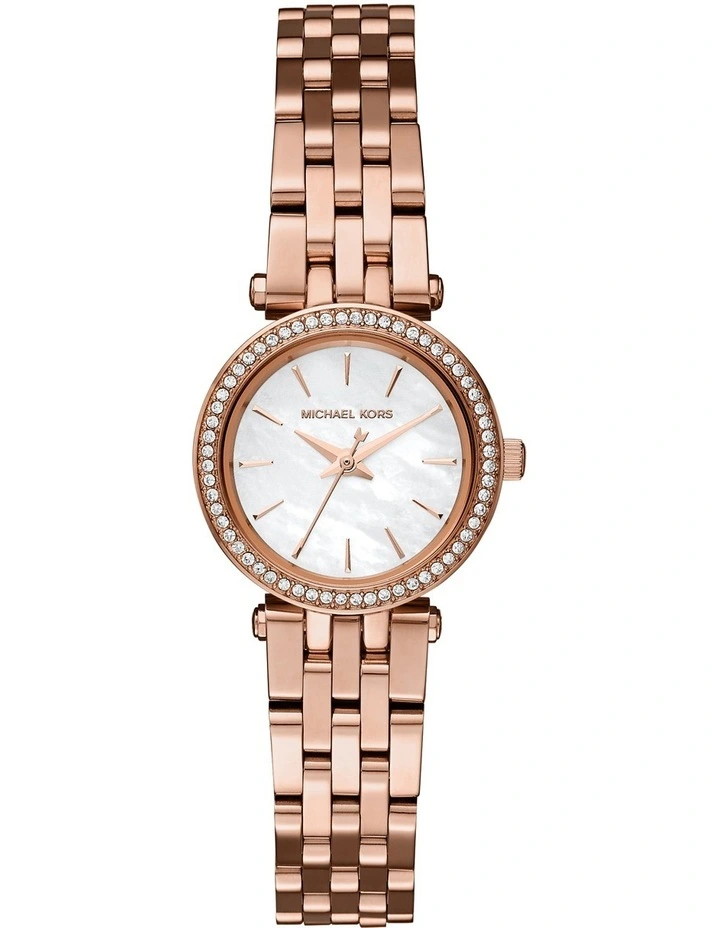 Darci Rose Gold Stainless Steel Quartz Watch MK3832