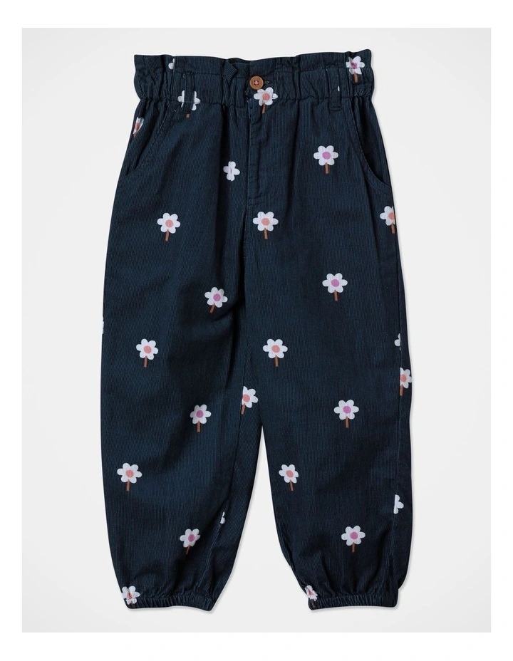 Wanda Cord Pant in Navy