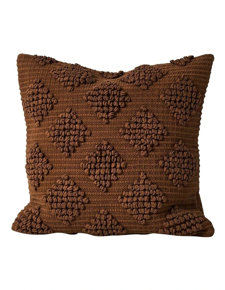 Husk Cushion in Tobacco