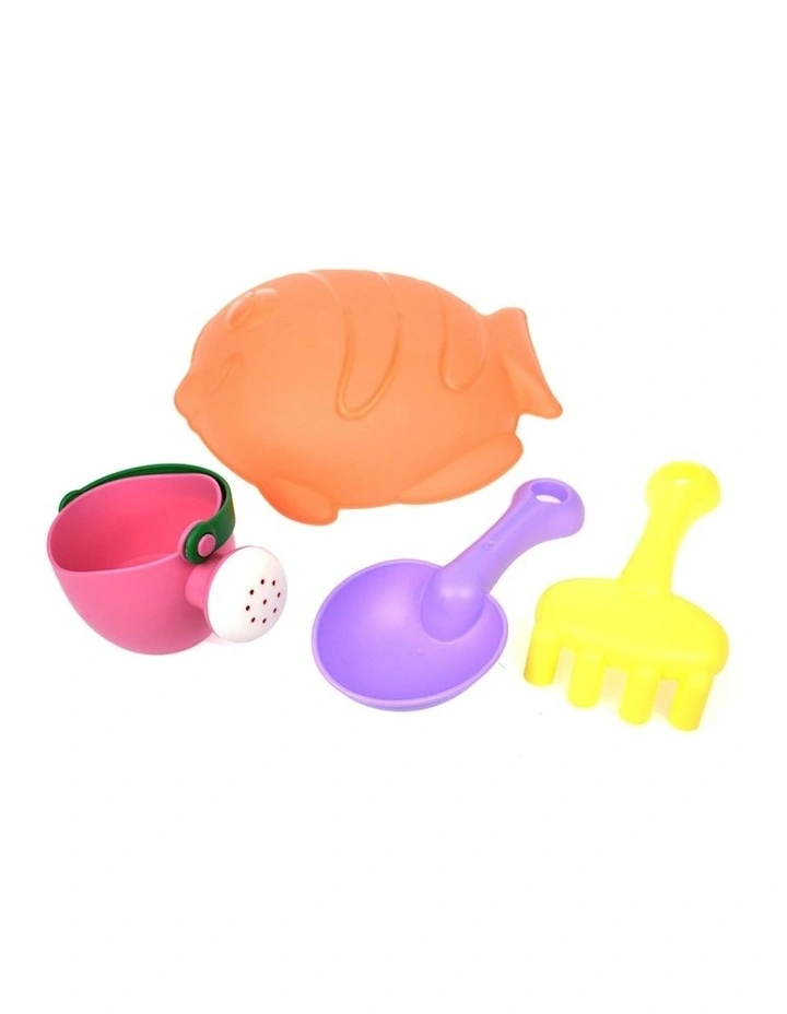 Fish Beach Sand Pit Toy Set 4 Piece