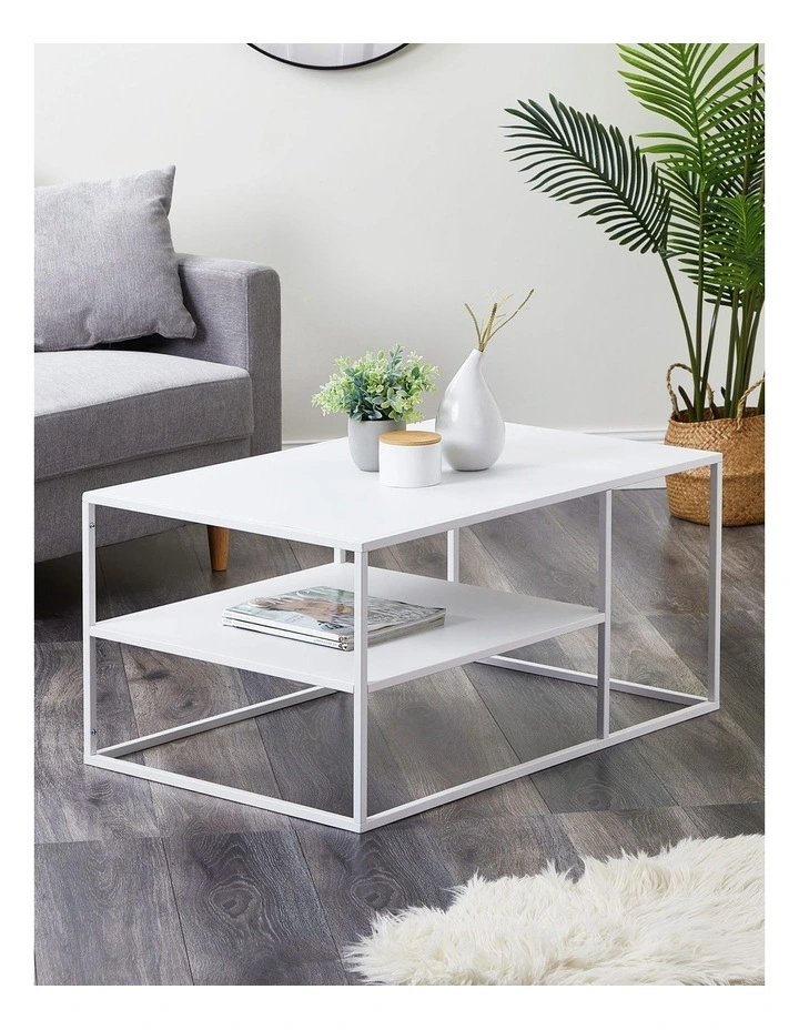 Living Aria Coffee Table in White
