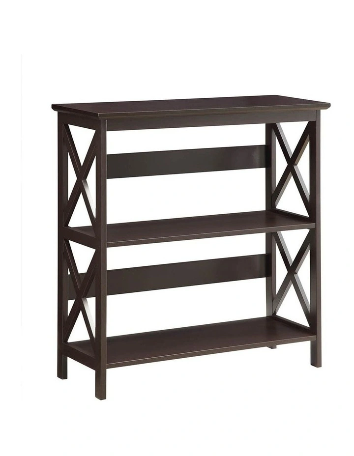 Bella 3 Tier Bookcase in Expresso