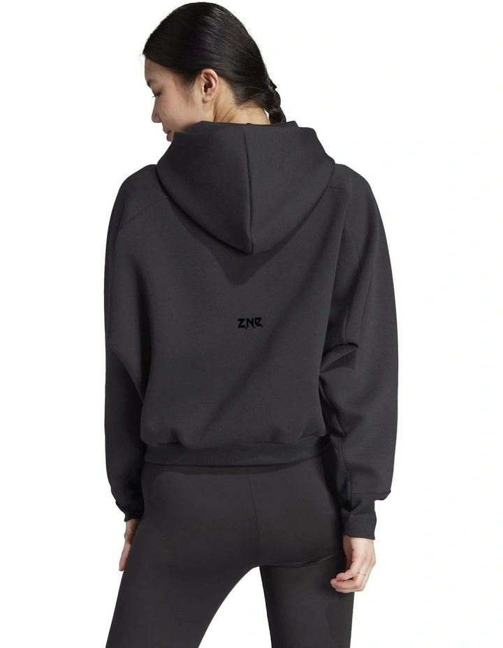 Z.N.E. Full-Zip Hoodie in Black