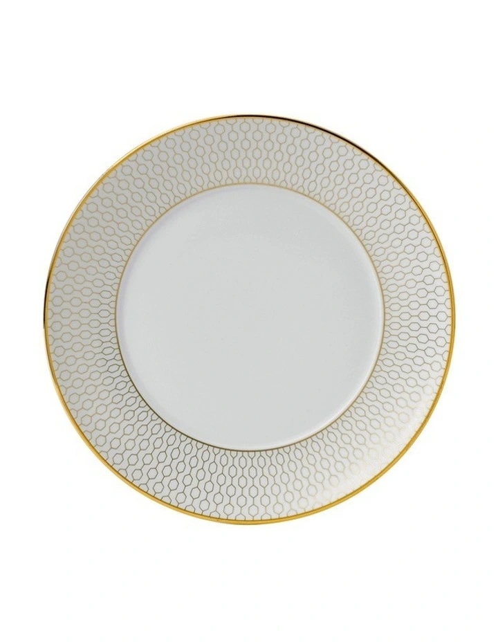 Gio Gold 17cm Plate White/Gold