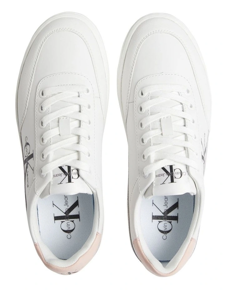 Leather Trainers in White