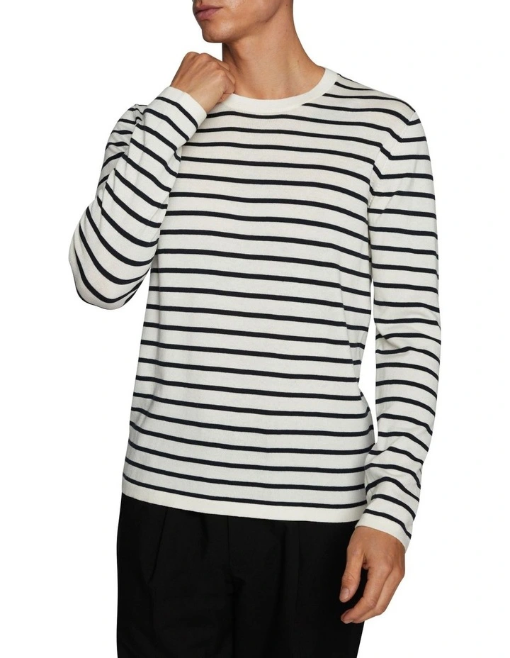 Lennon Long Sleeve Top in Blue