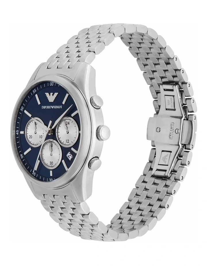Chronograph Watch in Silver
