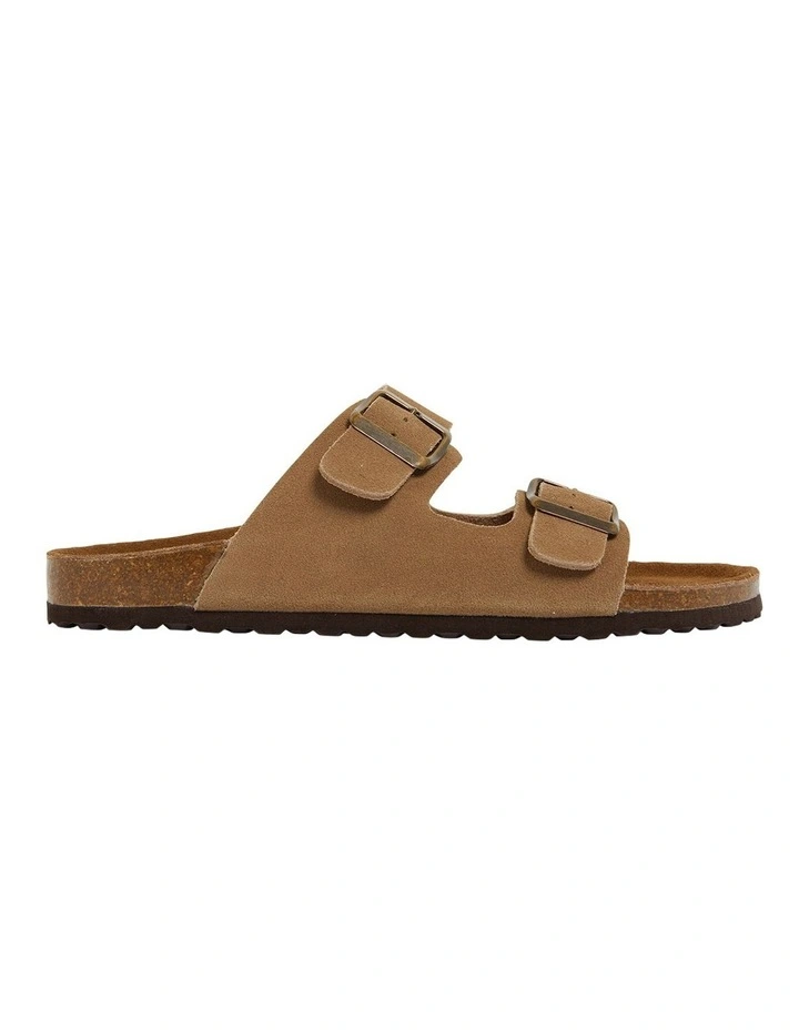 Florida Taupe Suede Sandals