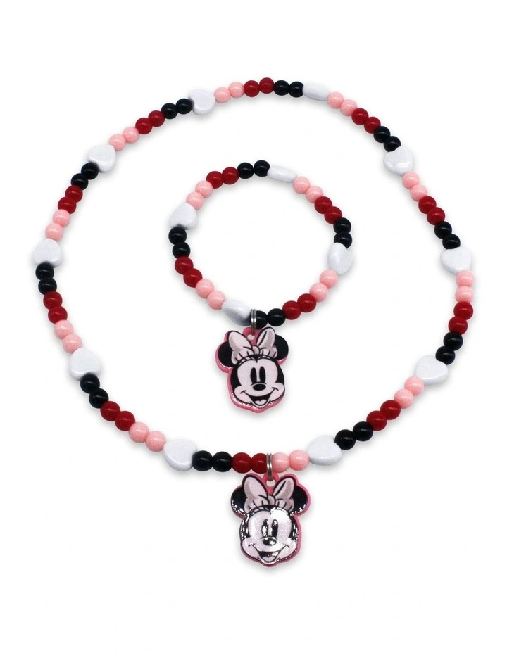 Disney Mouse Necklace & Bracelet Set in Multi
