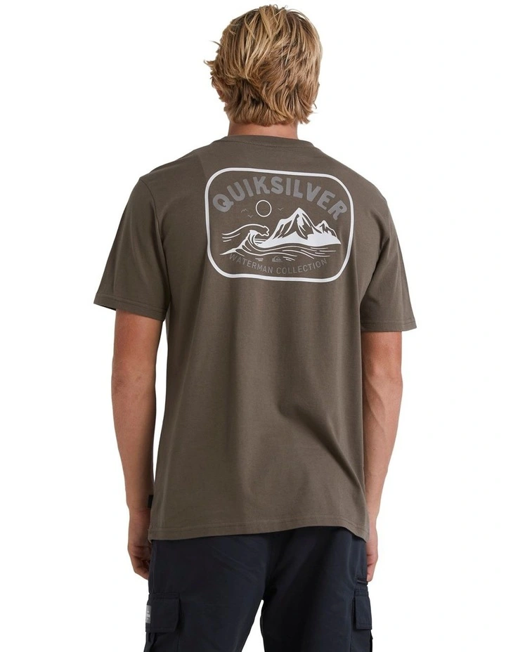 Scenic Box T-Shirt in Canteen