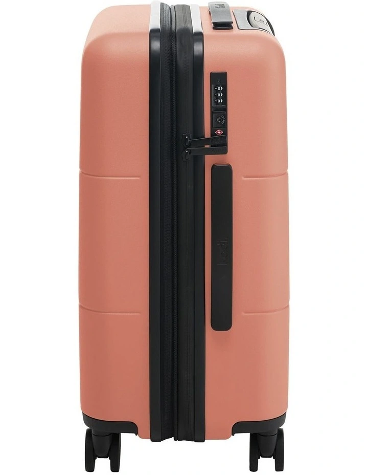 Carry-on Leisure Suitcase 55cm in Burnt Coral