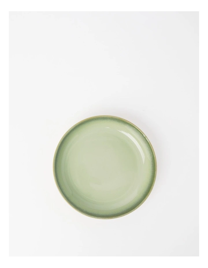 Esperance Celadon Wiped Edge Side Plate in Green
