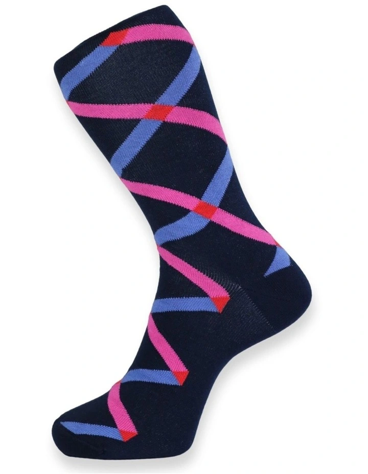 Pivot Socks in Navy