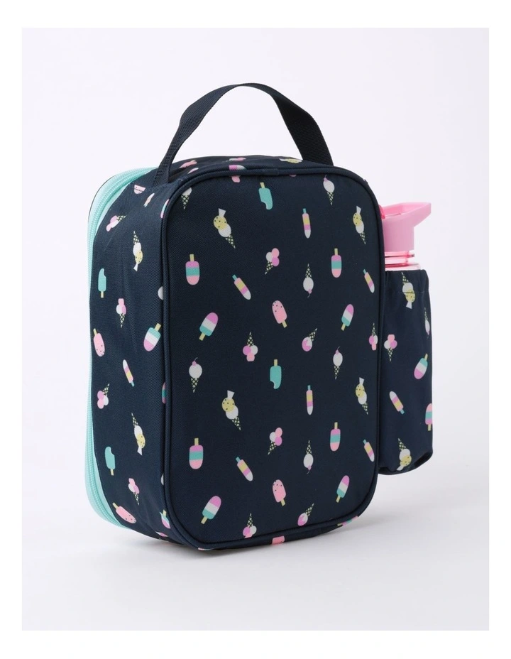 Lunch Box and Bottle Set in Navy