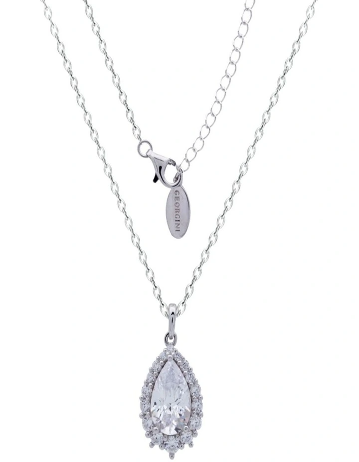 Christmas Journey Elegant Pendant in Silver