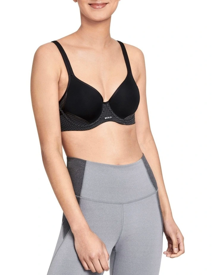 Electrify Contour Bra in Black