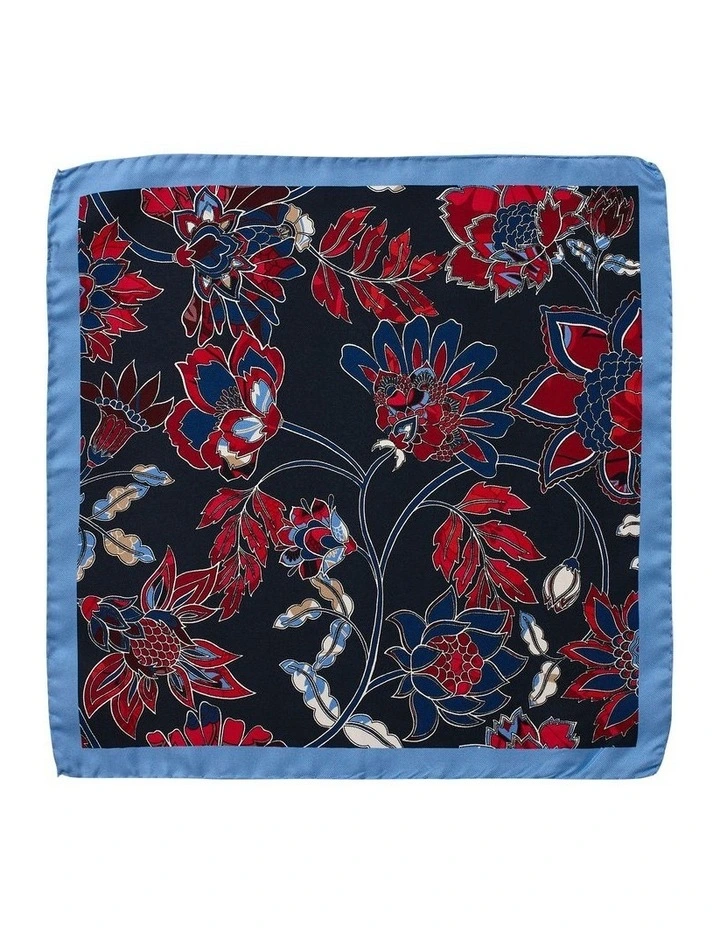 Grandiflora Silk Pochette in Red