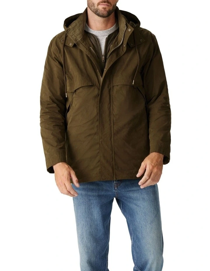 Range 2 in 1 Jacket in Olive