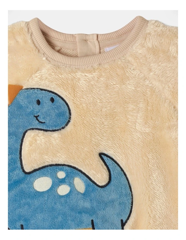 Dino Tracksuit Set in Cornflower